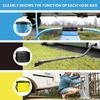 Garden Hose Storage Bag Polyester Water Pipe Container Hose Equipment Storage