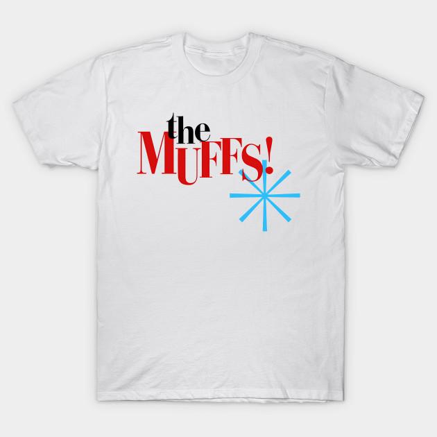 

Men Black Print T-shirt The Muffs No-Cut Transfer Paper Print Cotton Tshirt M білий