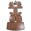Dedicated Solid Wood Floor Mats for Nio ES8 Lydo L90 - Custom Car Flooring Accessories