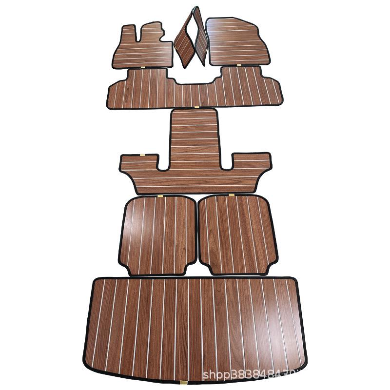 Dedicated Solid Wood Floor Mats for Nio ES8 Lydo L90 - Custom Car Flooring Accessories