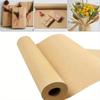 1ks hnědá role sulfátového papíru, hnědá role ručního papíru na přikrytí stolu, hnědá role balicího papíru k odeslání