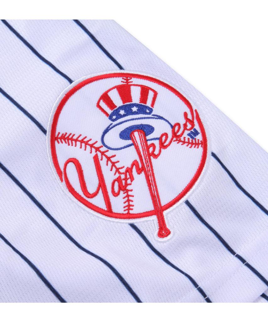 Manchester United Fanatics Men's New York Yankees Baseball Shirt, White, Size 1012783555-1-6L