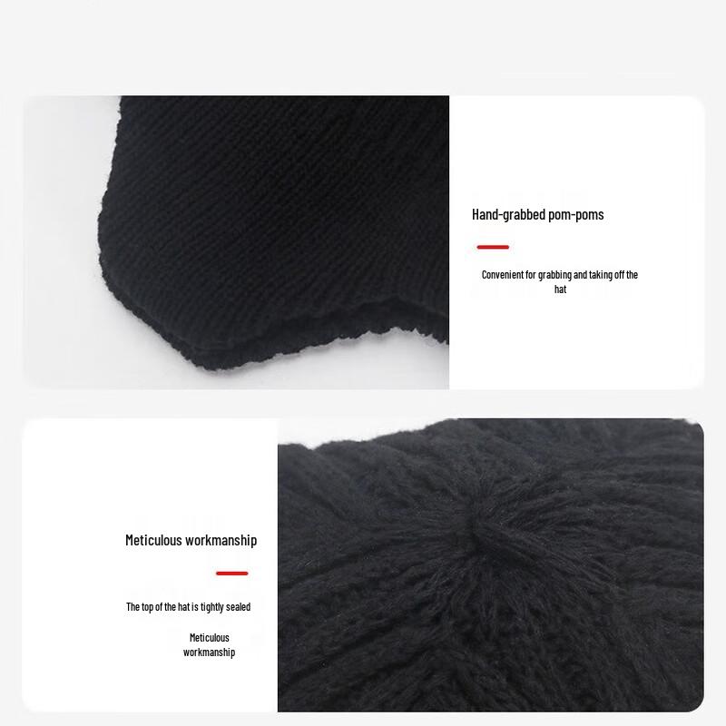 Zhenyueqi Winter Warm Knitted Beanie