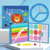 Magnetic Fraction Demonstration Book Multifunction Magnetic Fraction Tiles Fractions Manipulatives Gift for Kids