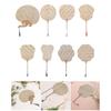 Bamboo Hand Fan Wall Decoration Vintaged Type Handheld Fan for Weddings Birthdays and Home Decoration Gift