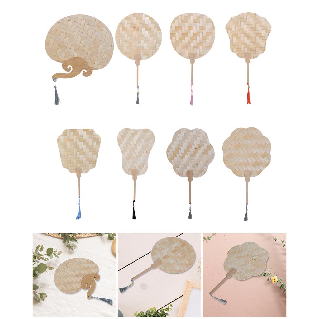 Bamboo Hand Fan Vintaged Fan Wall Decoration for Wall Art and Gift Giving for Weddings Birthday Party Gift
