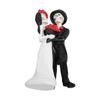 Skelett Hochzeitsfiguren Tag der Toten Tanzendes Skelettpaar Halloween Romantische Hochzeit