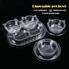 Pet Supplies Cat Bowls Stray Cat Feeding Boxes Disposable Cat Bowls Dog Basins Cat Food Basins Water Basins Outdoor Anti Tipping