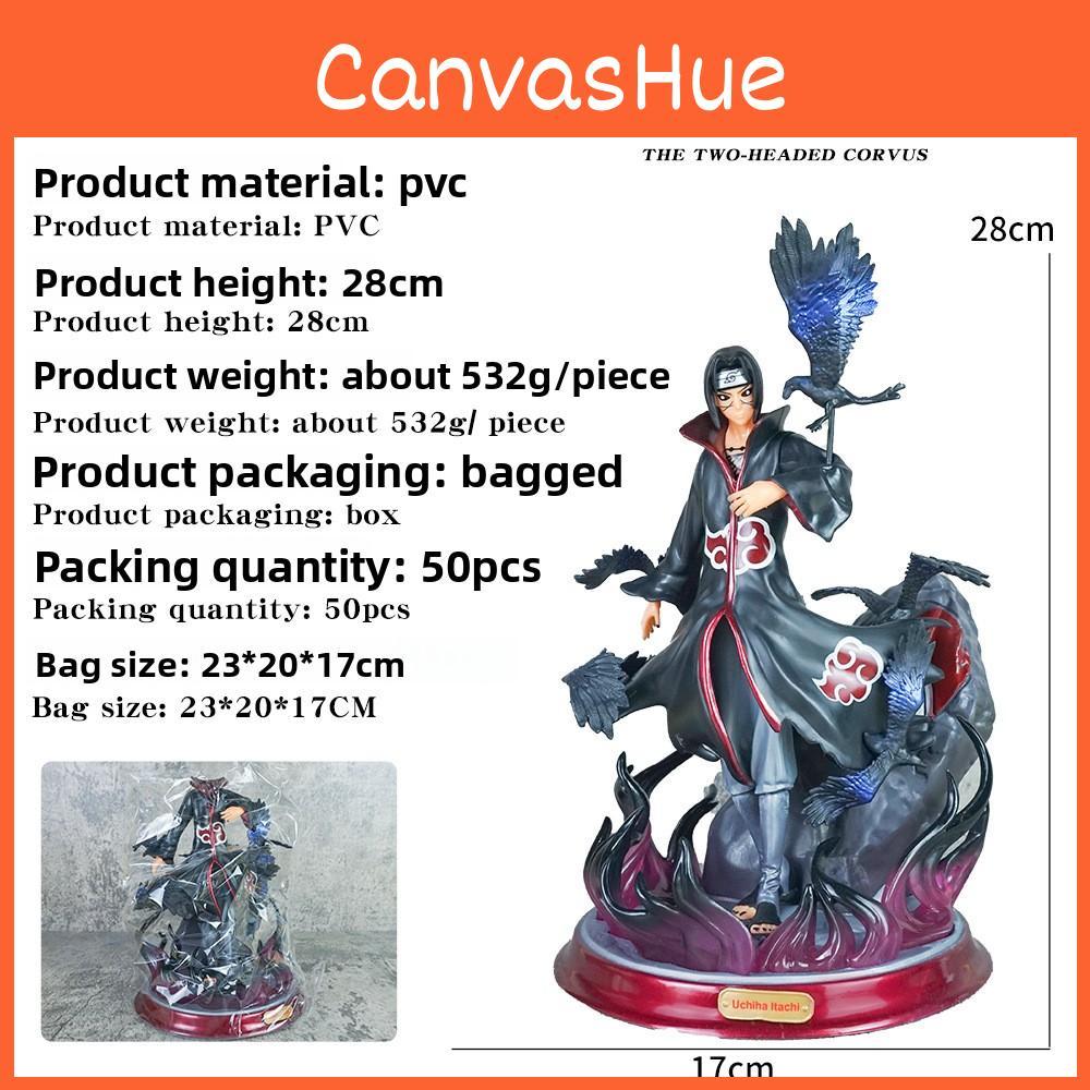 Uchiha Naruto Itachi Pvc Anime Model Ornament Suitable For Fans And Collectors
