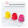 4pcs Reusable Gelatin Ice Cream Mold with Stackable Lids Baking Tools  for Home Kitchen