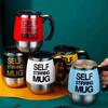 Stainless Steel Magnetic Mixing Mug Large Capacity Electric Smart Mixer  Kitchen Use