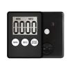 1 stk LCD Digitalt Kjøkkentimer Magnetisk Matlaging Nedtelling Opptellingstimer Klar Høy Alarm Hjemmekjøkken Matlagingstilbehør