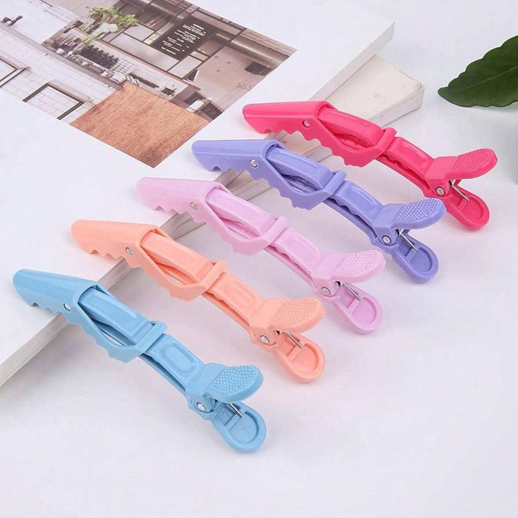 5/10/12/20 Piece Set of Multifunctional Hair Styling Sectioning Clips, Positioning and Partitioning Alligator Clips