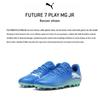 Puma Future 7 Play Sports Comfortable Low-Top Kids Football Shoes Kids Football Shoes Blue White 108019-01