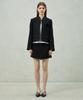 Alikim Aglow Tweed Skirt Pants / Black