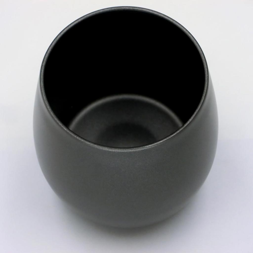 Tumbler Cups, Vacuum-Sealed, Stainless Steel (Ceramic Coating), Approx. 250ml, Pair Set, Ceramic Coat, Black & White, Gift, CC-6006AT