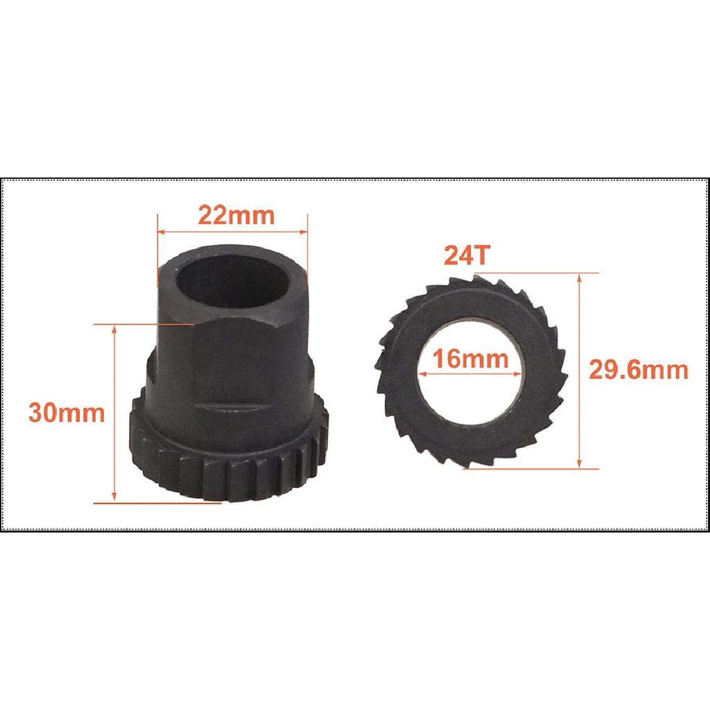 HEPPE Bike Hub Lock Ring Nut Removal Tool Hub Ratchet Ring Removal and Installation Wrench for DT 3- Pawl Hubs DT370 1800/1900