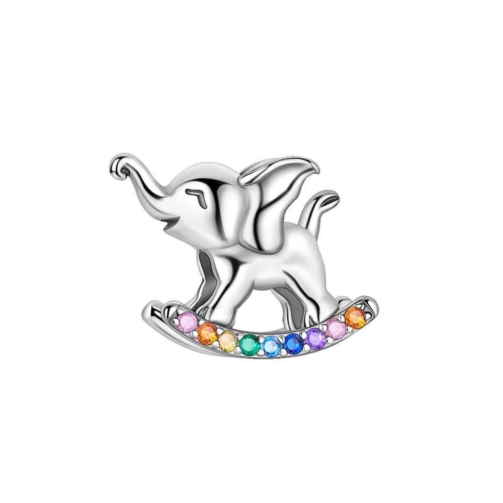 New Copper Colors Carousel Pendant Fit Copper Colors Original Bracelets Diy Birthday Jewelry Gift