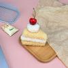 Cake Cute Cherry Burger Three Names Hot Dog Plush Toy Pendant For Bag Decor