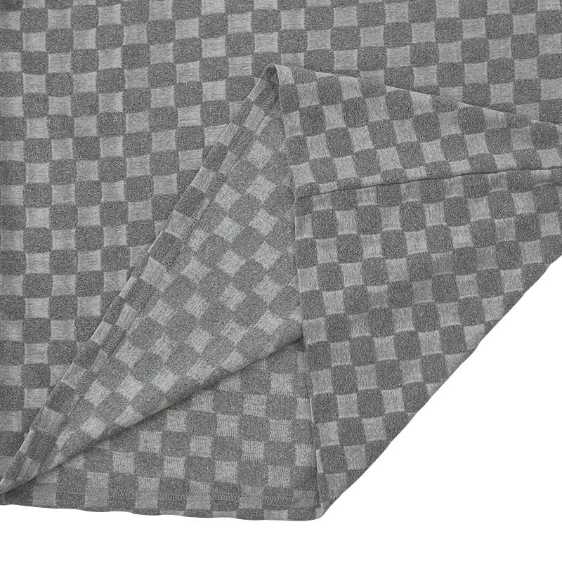 Stilvolles Set Oberteil und kurze lässige Crew Hüft-Crew grau grau [Aspersio] oben, unten, Ärmel, Shorts, B-Stil, Jersey, Kleidung, Herren-Training, T-Shirt,