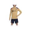 FC Dri-FIT Fotball Barcelona Strike Langermet Fotballskjorte Herre topper Gull FN9834-717