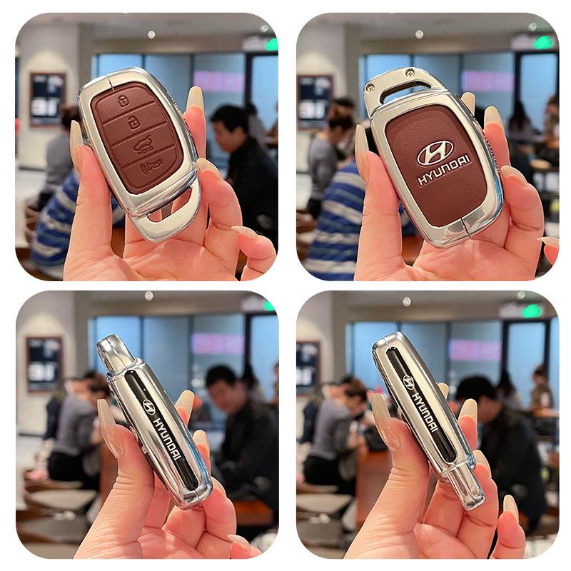Hyundai Key Case Compatible with Mingtu, ix35, ix25, Langdong, Lingdong, Tusheng, Sonata 9, Reina Models