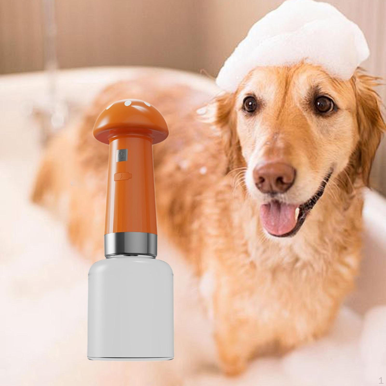 

Автоматический дозатор для вспенивания шампуня Многофункциональный практичный распылитель с изображением мультяшного кота для оранжевый