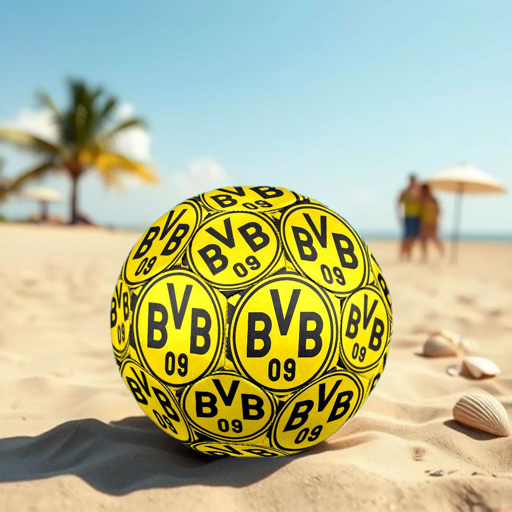 1pc Borussia Dortmund Soccer Ball Size 5 Indoor Soccer Ball Fashion Colorful Backyard Game - Great For Sports Fans Gift HE14