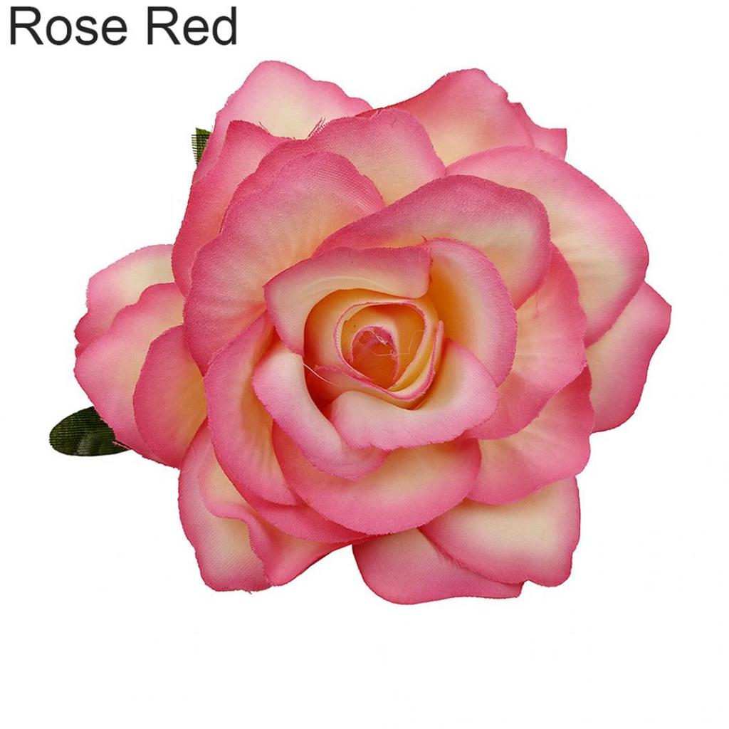 Grande Broche-épingle à Cheveux Fleur Rose - Accessoire De Mariage Ou Demoiselle D'honneur