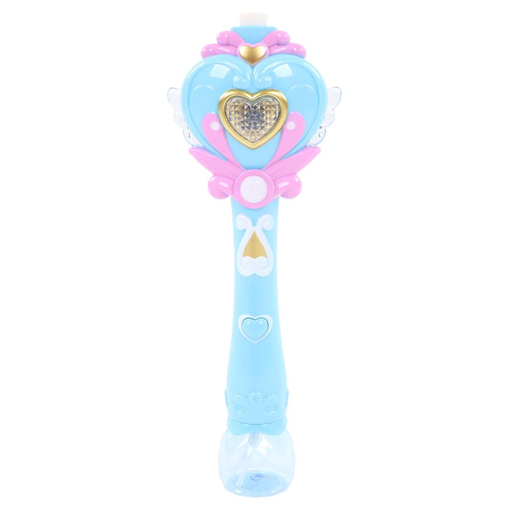 Kids Bubble Blower Wand Automatic Electric Light Up Bubble Blower Wand with Music for Children