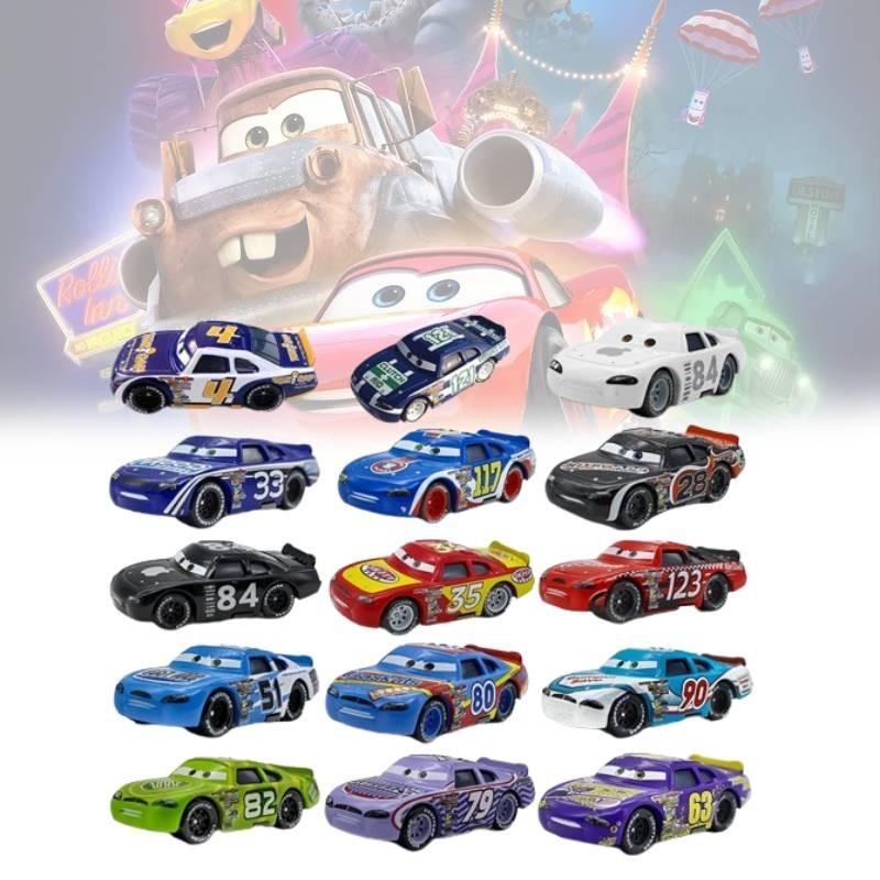 Durable Cars Lightning Mcqueen Alloy Toy Model Sheriff And Cabrera For Kids