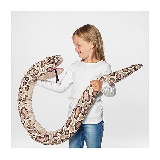 IKEA DJUNGELSKOG: Hand puppet 171 cm Burmese python (404.028.49)