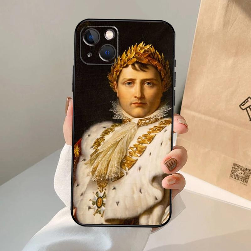 Napoleon Bonaparte Case For iPhone 16 15 14 13 12 11 Pro Max XS XR X Plus 12 13 Mini Bumper Back Cover