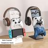 3-Layer Universal Gaming Gear Storage Stand • Multi-Functional Controller & Headphone Organizer Rack
