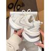 Platform dad shoes women's summer new white small fried street heightening thin mesh breathable sneakers