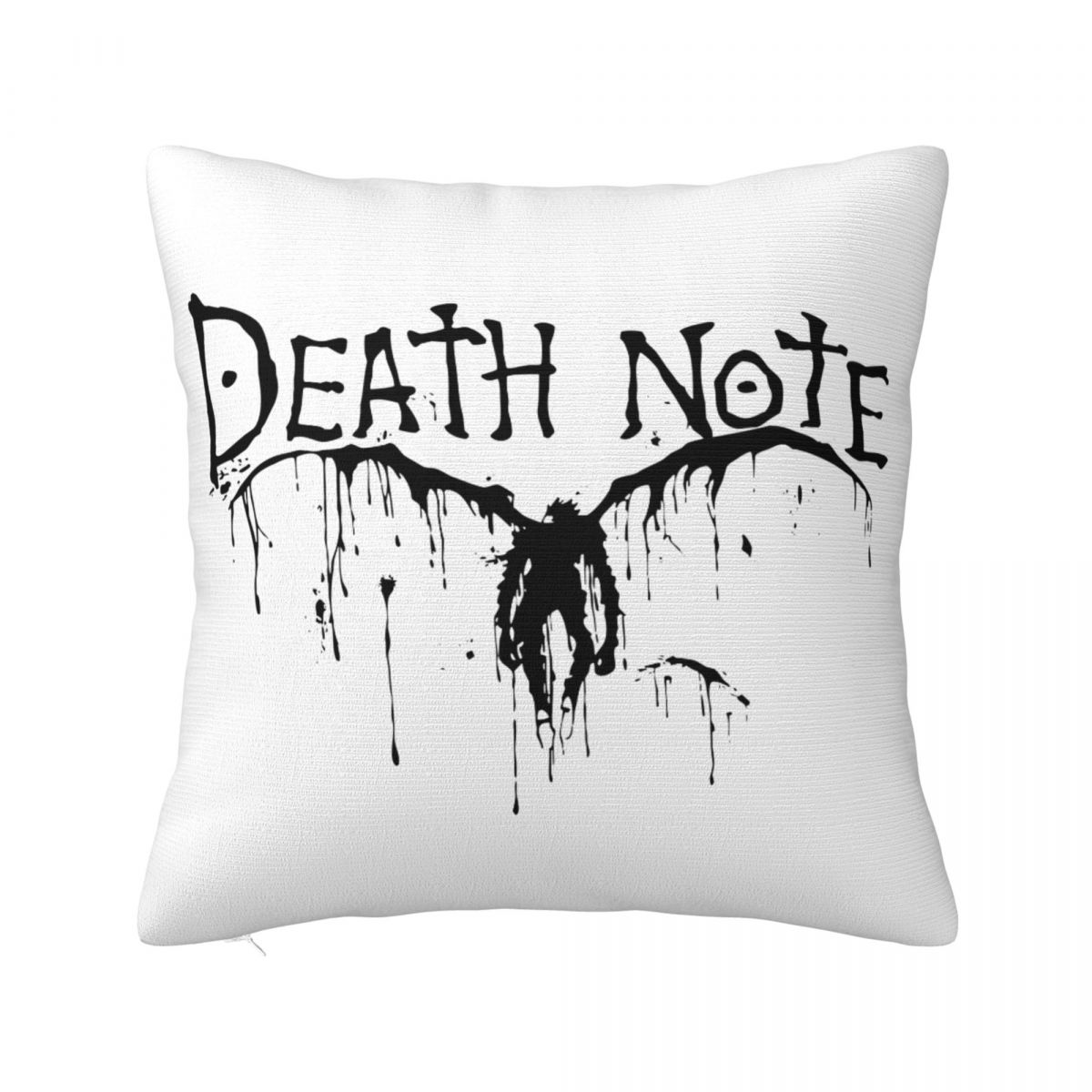 

Death Note Square Pillowcases Polyester Car Shinigami Anime Japan Manga Cushion Case Creative Home Decoration Pillow Cover 40*40 12x12Inch