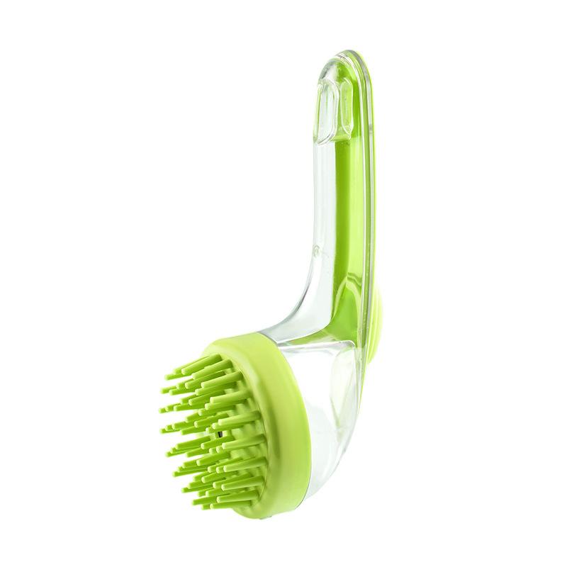 Dog Washing Brush - Pet Bath Scrubber for Small Dogs and Cats Reusable Grooming Tool for Short and Long Hair