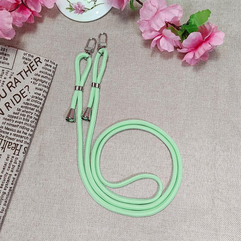 Adjustable Phone Strap with Diagonal Lanyard and Anti-Lost Chain, Wearable as a Crossbody Mobile Case Lanyard