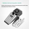 Door Stop Alarm Anti-theft Door Stopper Block Alarm Wireless Stainless Steel Cover Sensitivity Portable for Briefcase Wallet