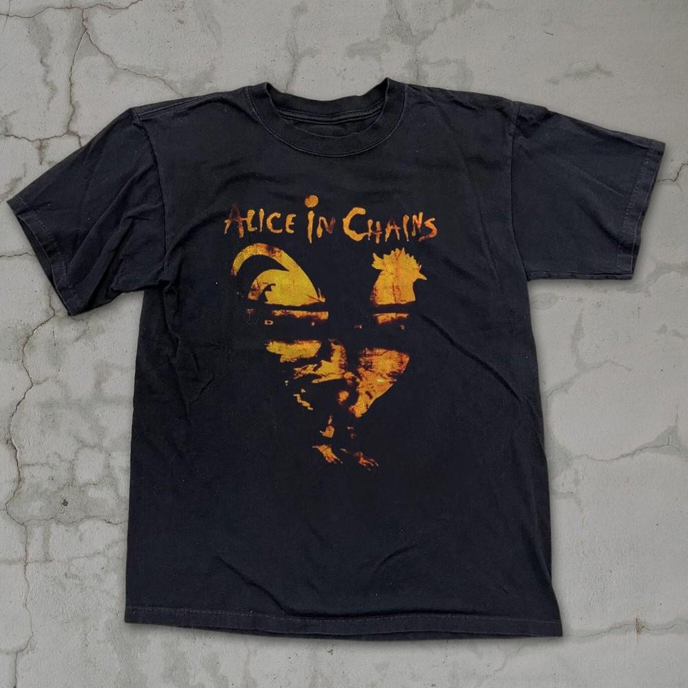 NEW RARE Alice In Chains Dirt Rooster Unisex Black T-shirt Size S-5XL Unisex T-Shirt S