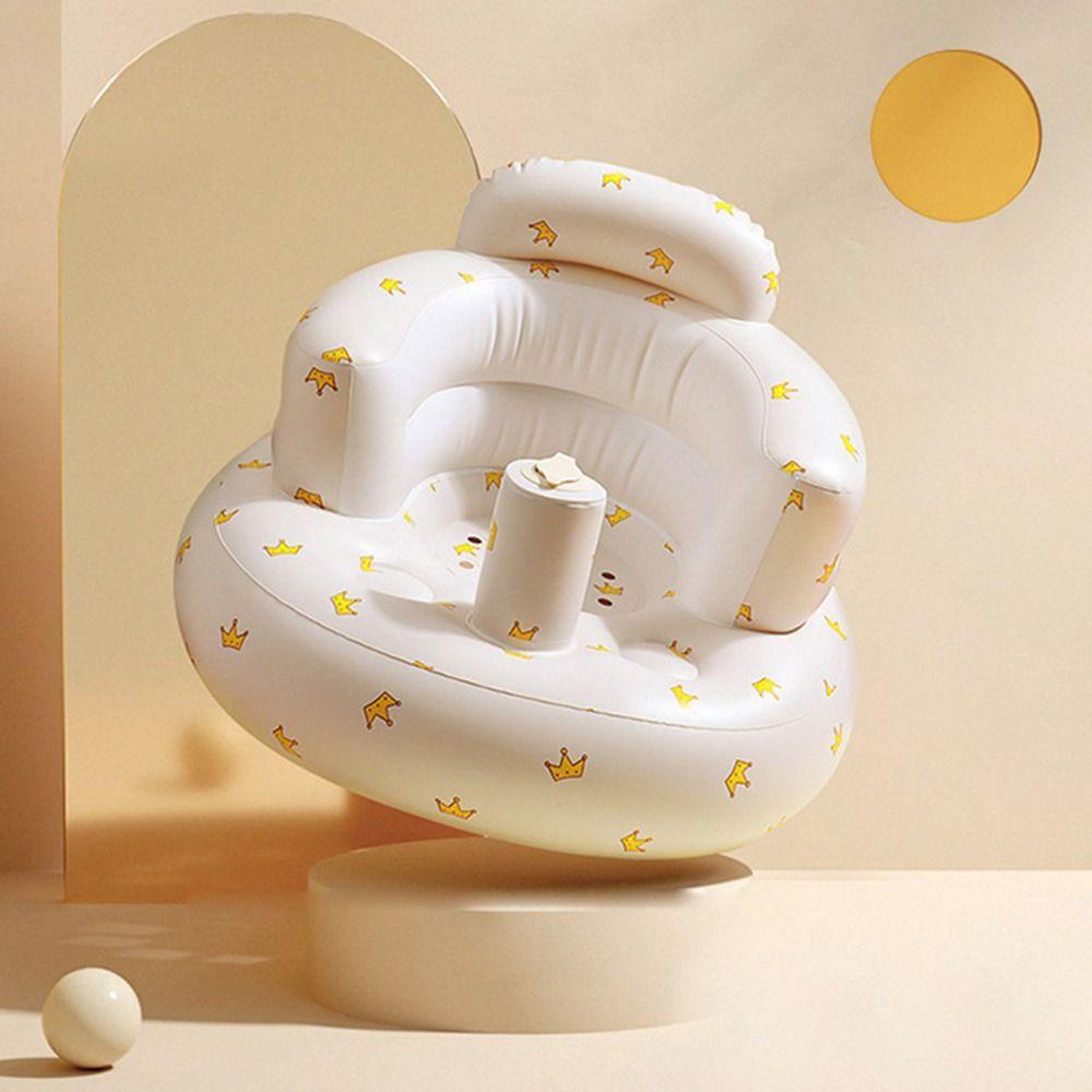 Sitting Training Baby Sofa Cute Design Baby Chair Seat Portable Inflatable Sofa for Toddler