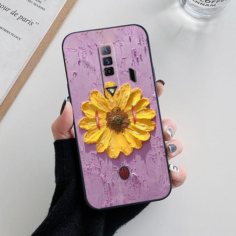 Für ZTE Nubia Red Magic 7 Hüllen 7Pro Mode Weiche TPU Silikon Rückseite Für redmagic 7 7S Pro 10 air Handyhüllen Fundas