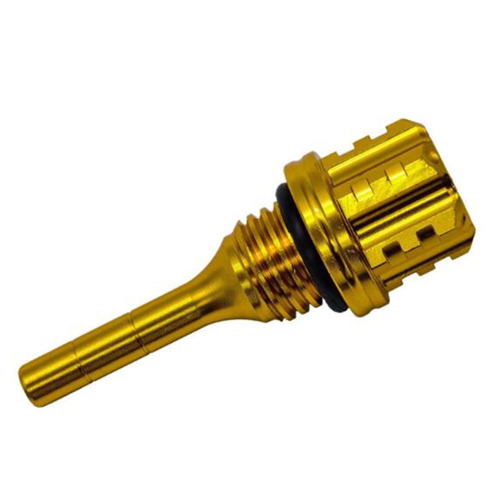 Motorcycle CNC Aluminum Alloy Hexagon Oil Dipstick for Style and Performance