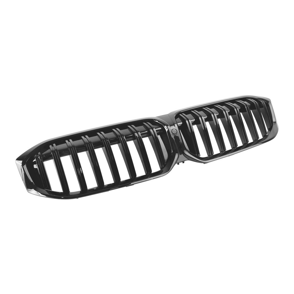 Gloss Black Front Kidney Grille Grill Fit BMW G20 320i 330i M340i 2023-2024