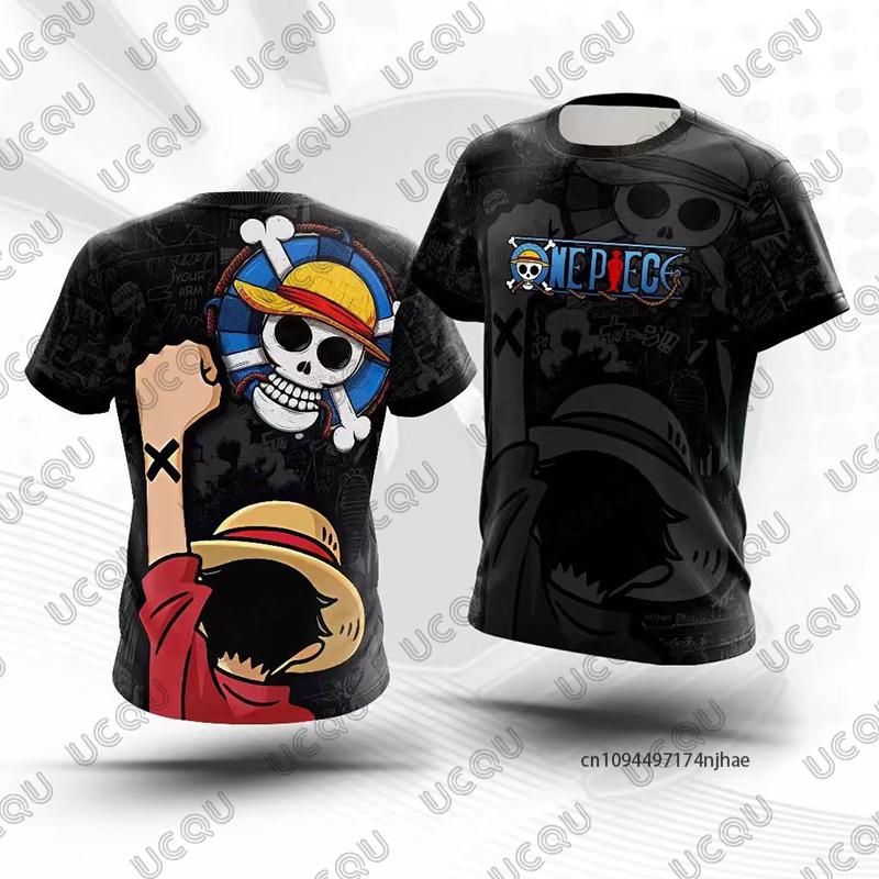 One Piece Anime Luffy Gear 5 3D Print Football Jersey For Men Women T-shirt Summer Casual Cosplay O-neck Tees Sports Kids Tops