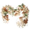 Realistic Artificial Maple Leaf Vine Artificial Flowers Garland Hanging Plants  Garden Decor