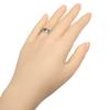 CARTIER love Ring K18 white gold/3P Diamond #5.8(US Size) 8.82g Women Used
