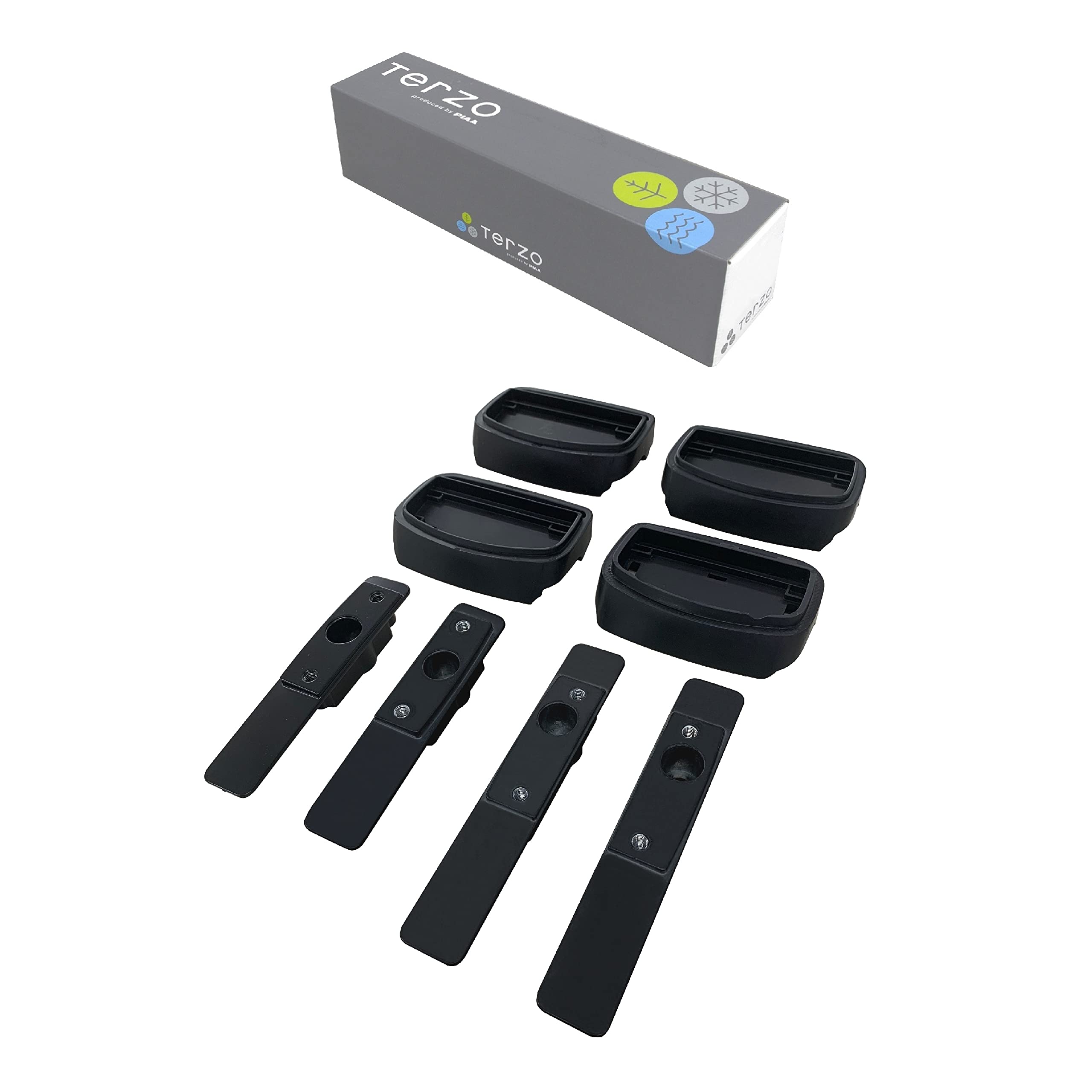 

Комплект держателей для крепления на крышу для рейлингов на крыше для Toyota RAV4 Модель DR23 (от ПИАА) Перевозчик/Базовый перевозчик, Для конкретного транспортного средства 4, Тип, Черный, чёрный