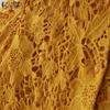 ZANZEA Womens Casual 3/4 Sleeve Lace Crochet Patchwork Loose Blouse