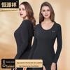 Hengyuanxiang Women's Seamless Thermal Underwear Set